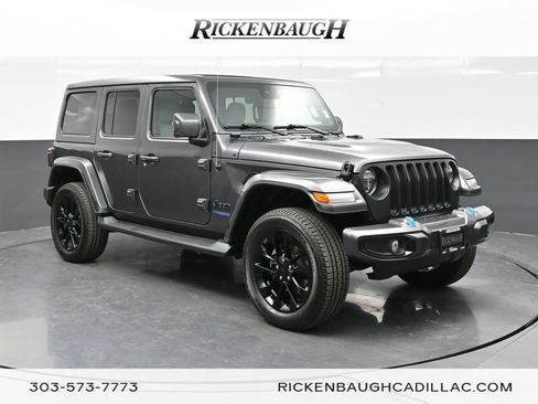 Used 2021 Jeep Wrangler Unlimited Sahara AWD/4WD image 1