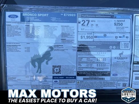 New 2025 Ford Bronco Sport Big Bend w/ Convenience Package image 10