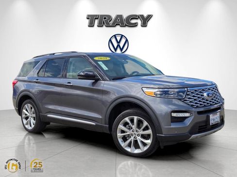 Used 2021 Ford Explorer Platinum w/ Equipment Group 601A AWD/4WD image 1