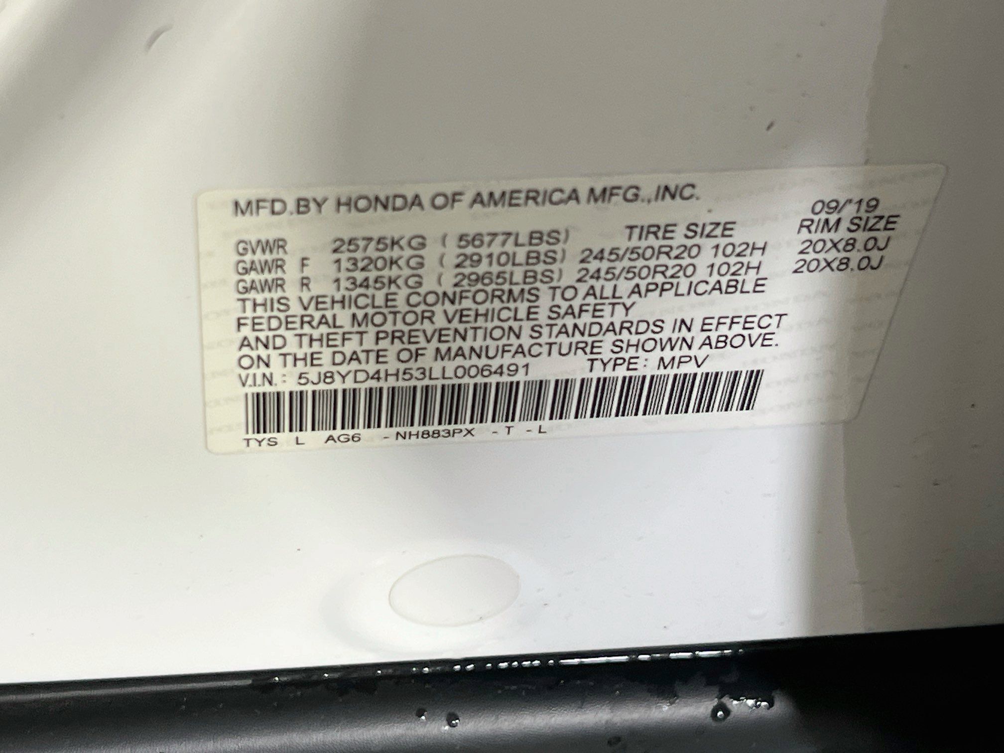 Used 2020 Acura MDX w/ Technology Package AWD/4WD image 34