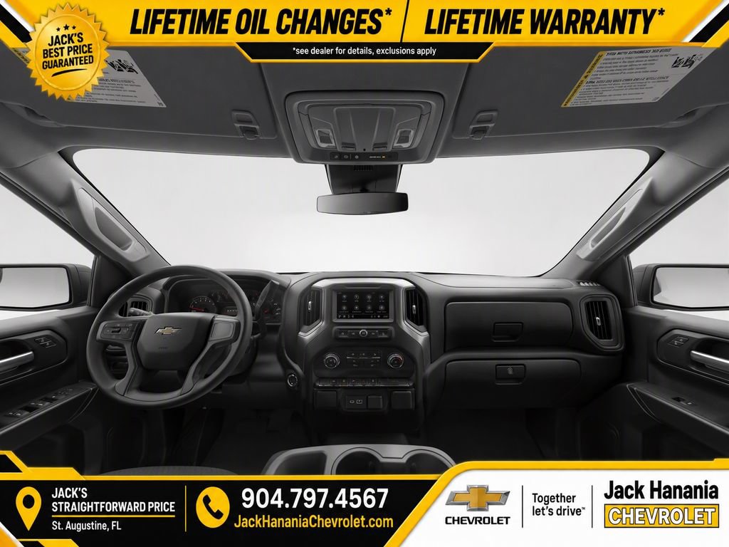 New 2026 Chevrolet Silverado 1500 Custom w/ Turbomax Blackout Package AWD/4WD image 10