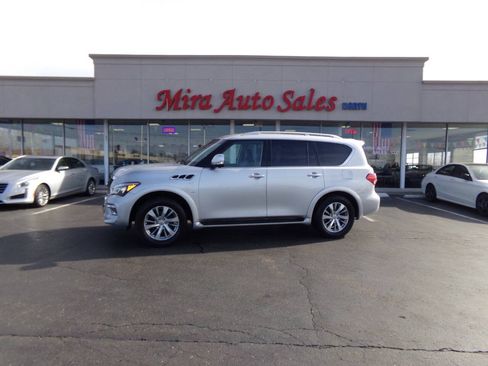Used 2015 INFINITI QX80 4WD w/ Driver's Assistance Package image 1