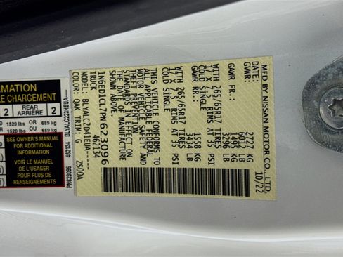 Used 2023 Nissan Frontier SV w/ SV Convenience Package image 39