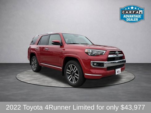 Used 2022 Toyota 4Runner Limited AWD/4WD image 1
