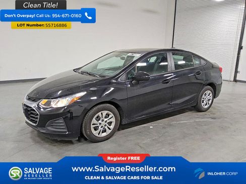 Used 2019 Chevrolet Cruze LS FWD image 1