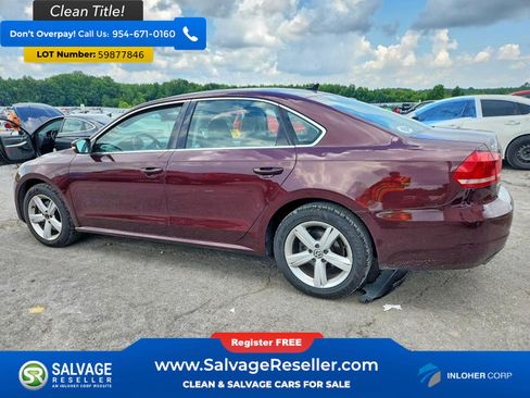 Used 2013 Volkswagen Passat 2.5 SE FWD image 3