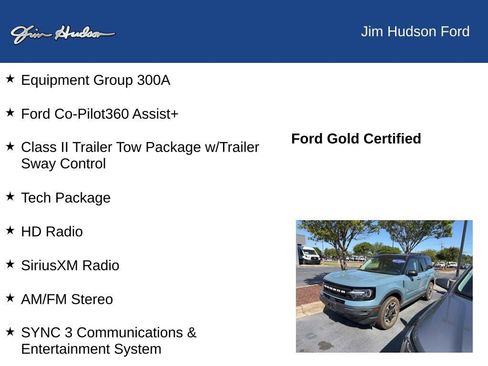 Certified 2022 Ford Bronco Sport Outer Banks w/ Tech Package AWD/4WD image 10
