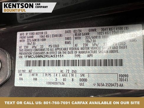 Used 2024 Ford Escape ST-Line image 40