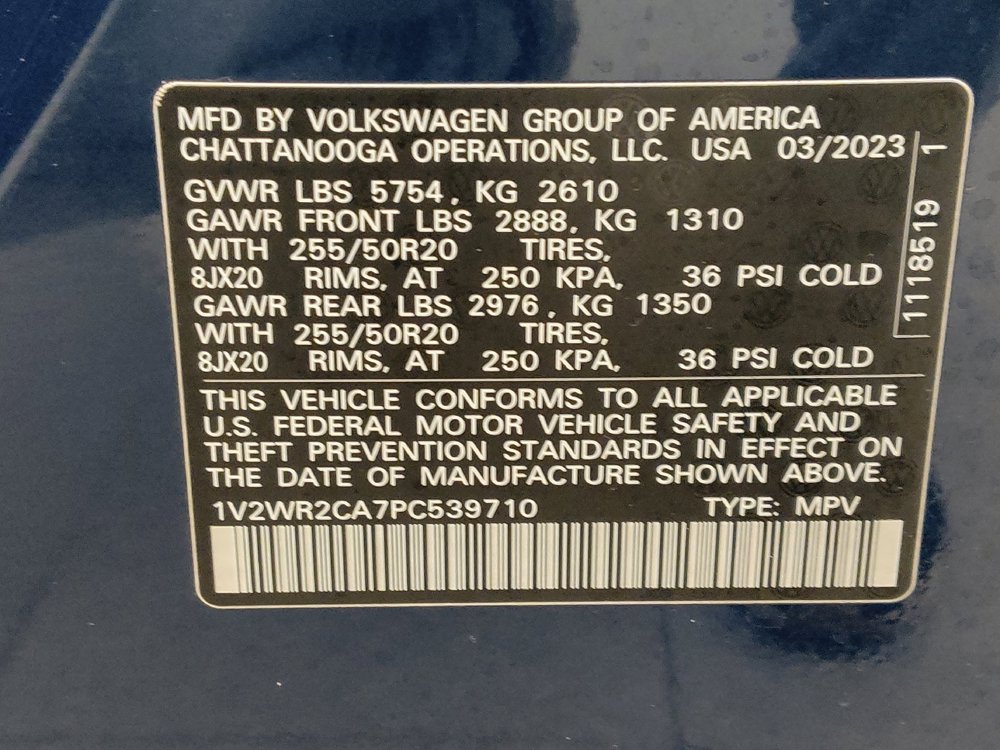 Used 2023 Volkswagen Atlas SE FWD image 33
