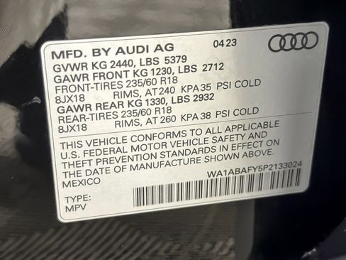 Used 2023 Audi Q5 2.0T Premium w/ Convenience Package AWD/4WD image 28