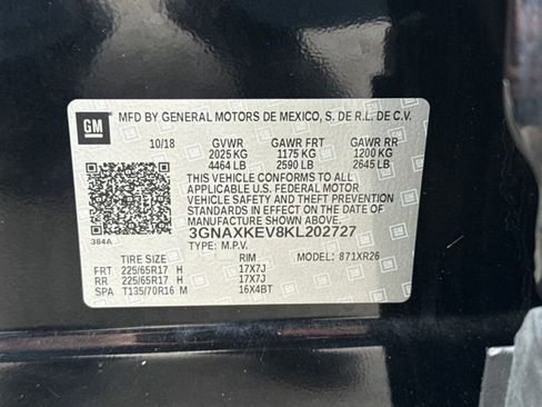 Used 2019 Chevrolet Equinox LT image 23