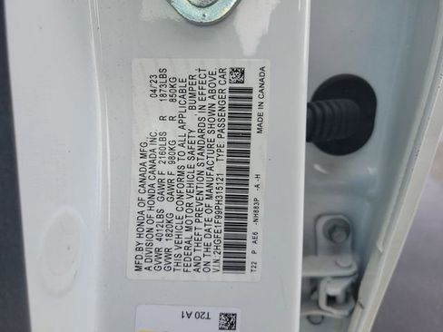 Used 2023 Honda Civic Touring image 44