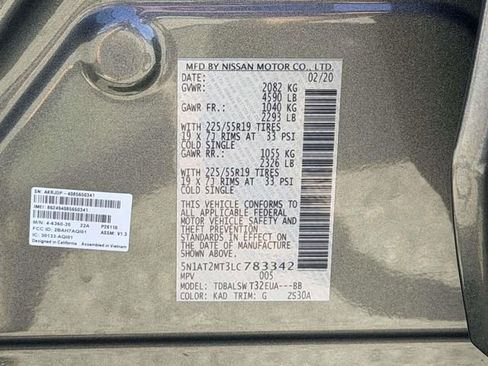 Used 2020 Nissan Rogue SL w/ Premium Package FWD image 28