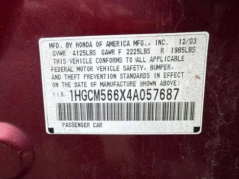 Used 2004 Honda Accord EX image 40