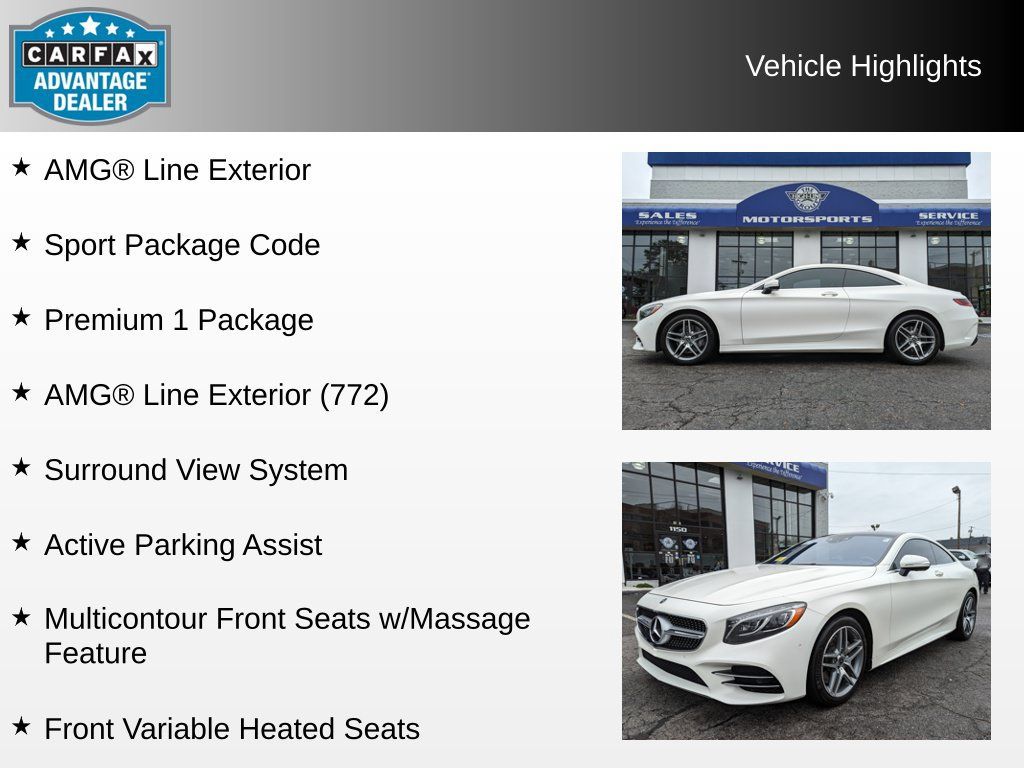 Used 2019 Mercedes-Benz S 560 4MATIC Coupe image 4