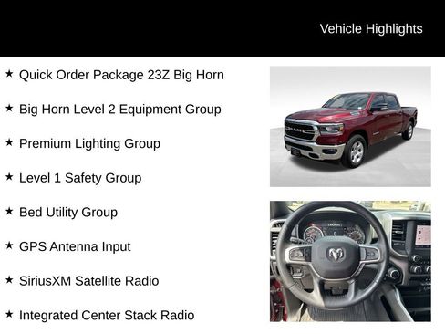 Used 2022 RAM 1500 Big Horn AWD/4WD image 10