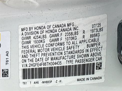 Used 2026 Honda Civic Sport image 31