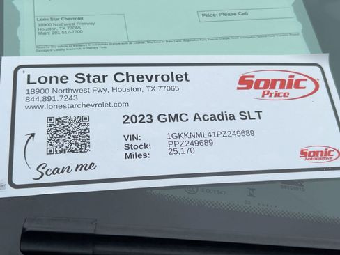 Certified 2023 GMC Acadia SLT image 32