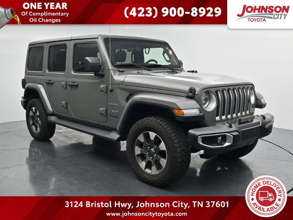 Used 2021 Jeep Wrangler Unlimited Sahara AWD/4WD image 1