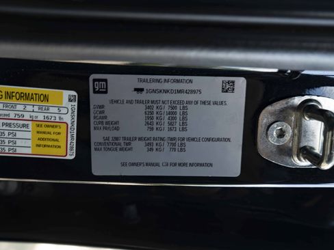 Used 2021 Chevrolet Tahoe LT AWD/4WD image 44