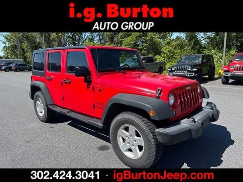 Used 2015 Jeep Wrangler Unlimited Sport w/ Quick Order Package 24S AWD/4WD image 1