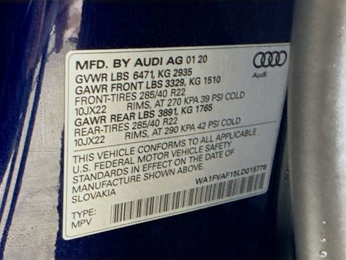 Used 2020 Audi Q8 Prestige image 25