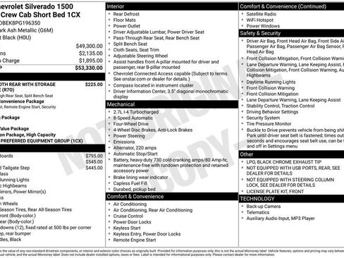 Used 2023 Chevrolet Silverado 1500 Custom image 3