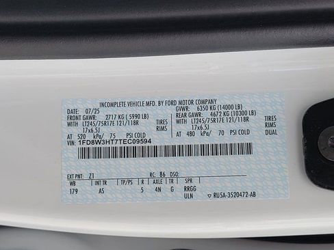 New 2026 Ford F350 XL w/ XL Chrome Package image 15