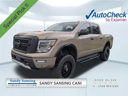 Used 2021 Nissan Titan PRO-4X w/ Pro-4x Utility Package image 1