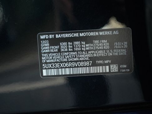 Used 2024 BMW X6 xDrive40i w/ Premium Package AWD/4WD image 67