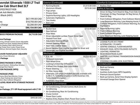 Used 2024 Chevrolet Silverado 1500 LT Trail Boss w/ LT Trail Boss Premium Package AWD/4WD image 5
