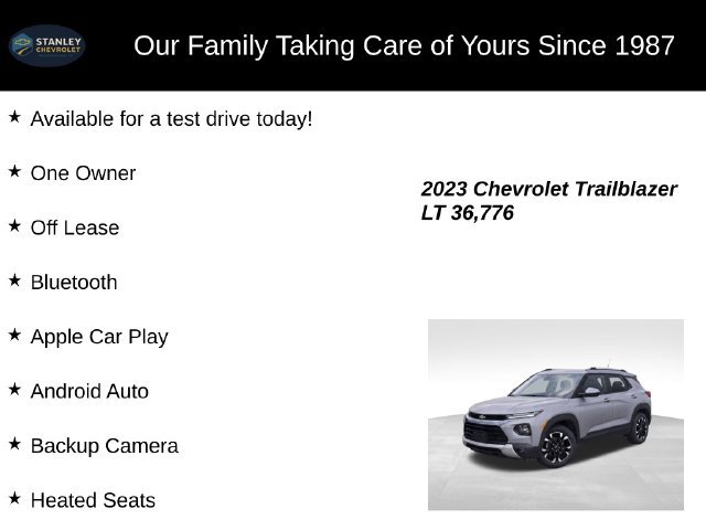 Used 2023 Chevrolet TrailBlazer LT w/ Convenience Package FWD image 9