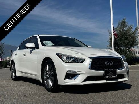Certified 2024 INFINITI Q50 Luxe w/ Cargo Package RWD image 7
