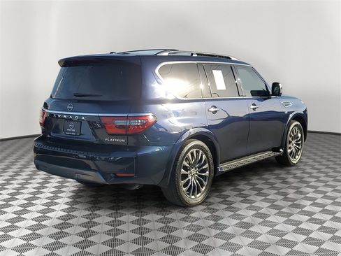 Certified 2022 Nissan Armada Platinum w/ Captain's Chairs Package image 3