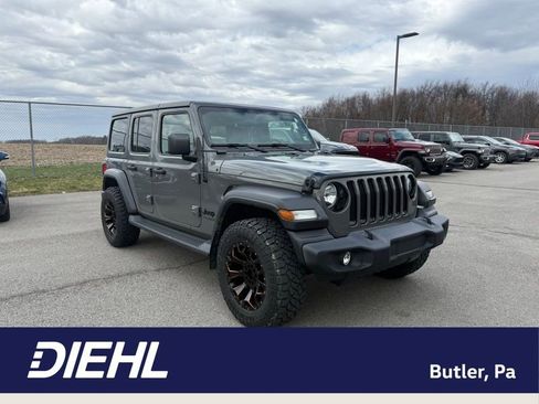 Used 2021 Jeep Wrangler Unlimited Sport image 1