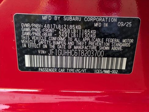 New 2026 Subaru Impreza RS image 18