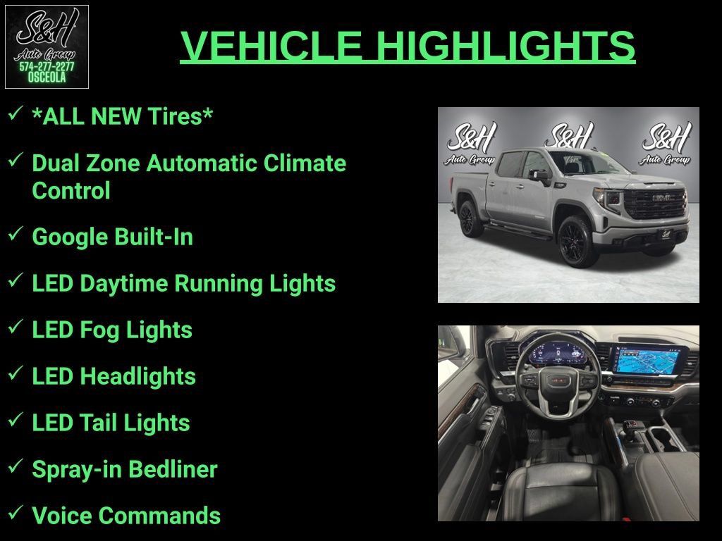 Used 2025 GMC Sierra 1500 Elevation w/ Elevation Premium Package AWD/4WD image 3