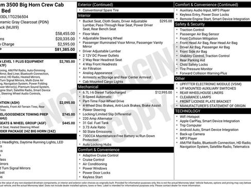 New 2026 RAM 3500 Big Horn AWD/4WD image 39