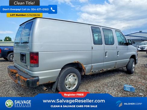 Used 2013 Ford E-150 and Econoline 150 w/ Commercial Cargo Van Pkg RWD image 4