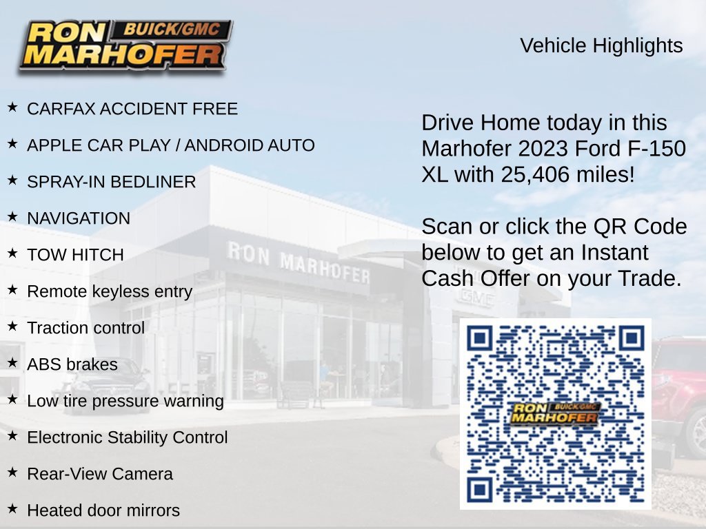 Used 2023 Ford F150 XL w/ Trailer Tow Package AWD/4WD image 14