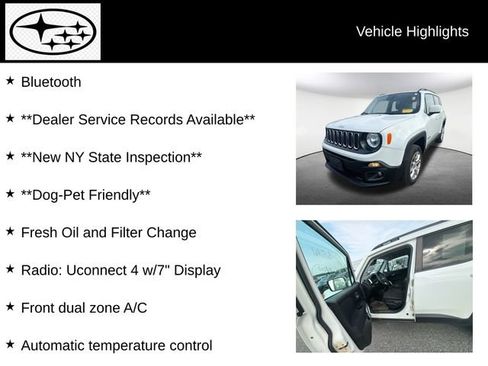 Used 2018 Jeep Renegade Latitude AWD/4WD image 11