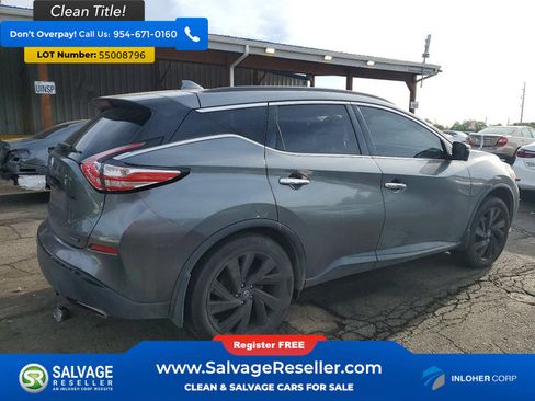 Used 2018 Nissan Murano SL w/ Midnight Edition Package FWD image 4