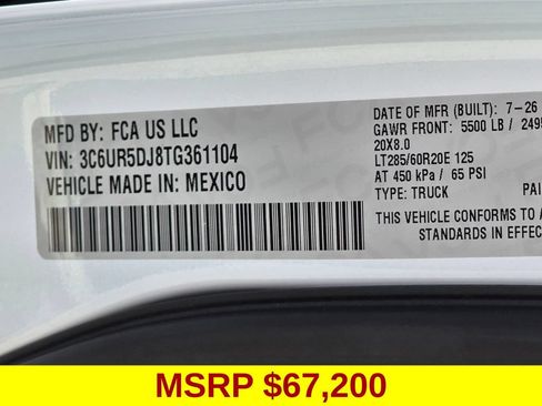 New 2026 RAM 2500 Big Horn AWD/4WD image 43