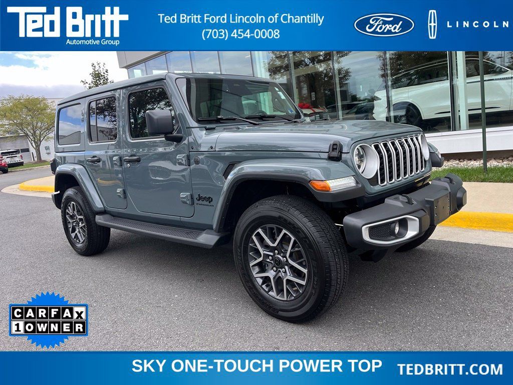 Used 2026 Jeep Wrangler Unlimited Sahara AWD/4WD image 1