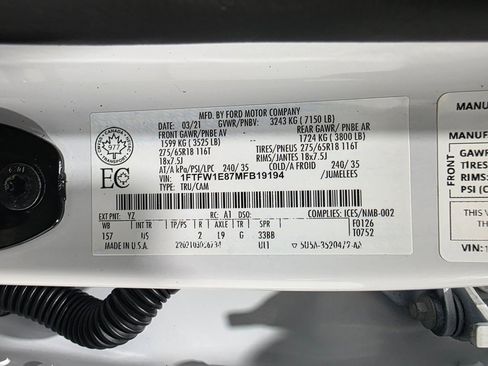 Used 2021 Ford F150 XLT w/ XTR Package image 45