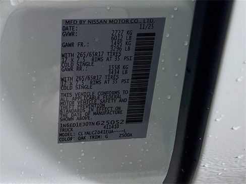 New 2026 Nissan Frontier SV image 21