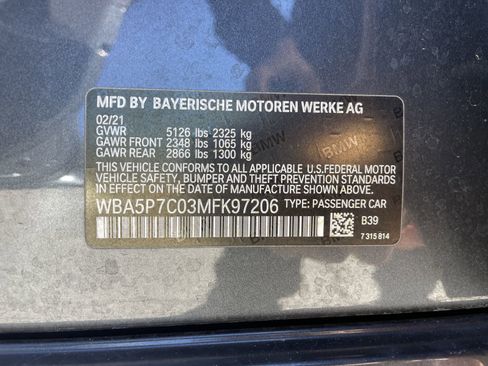 Used 2021 BMW 330e w/ Convenience Package image 13