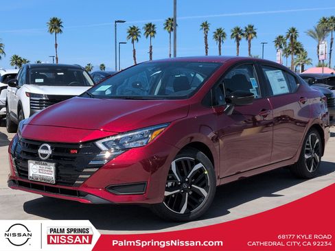 New 2025 Nissan Versa SR w/ Trunk Package FWD image 1