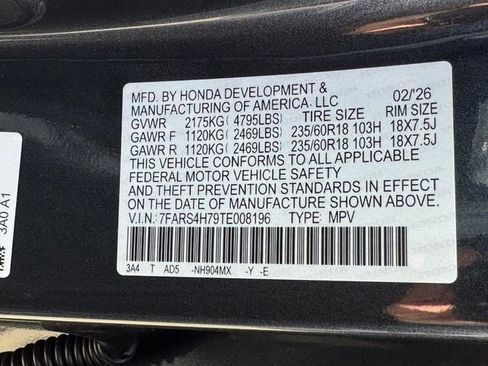 New 2026 Honda CR-V EX-L image 14