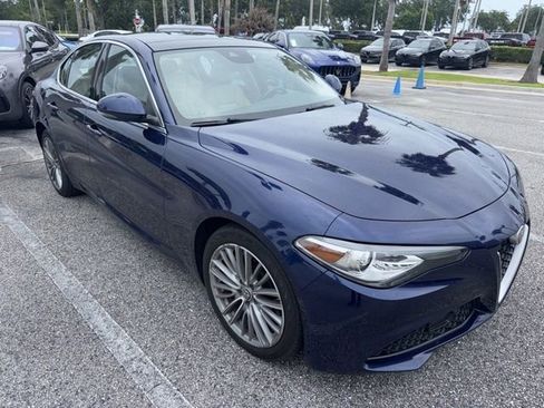 Used 2017 Alfa Romeo Giulia Ti w/ TI Lusso Light Wood Package AWD/4WD image 2